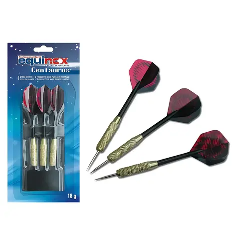 Garlando Equinox Dartpijlen - 18 gram - Set van 3 - Centaurus Garlando Equinox Dartpijlen - 18 gram - Set van 3 - Centaurus
