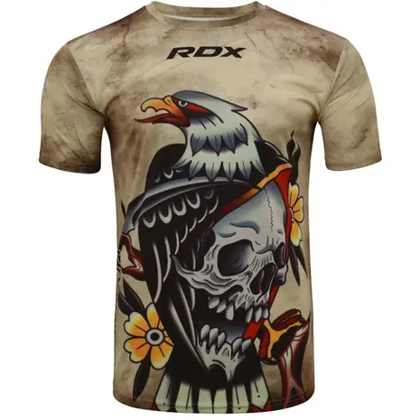RDX Sports T14 Harrier Tattoo T-Shirt - Doodshoofd - design RDX Sports T14 Harrier Tattoo T-Shirt - Doodshoofd - design