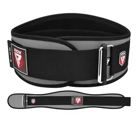 RDX Sports X3 Gewichtsriem - Neopreen  - Grijs