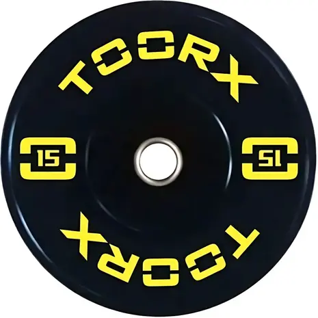 Toorx Fitness Bumper Plate - Olympische Halterschijf