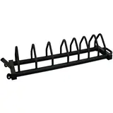 Toorx Fitness Horizontaal Bumper Plate Rack - RBO