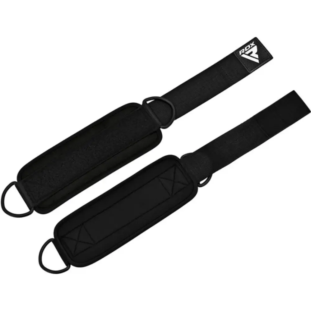 RDX Sports A4 Ankle Straps - Paar - Zwart RDX Sports A4 Ankle Straps - Paar - Zwart
