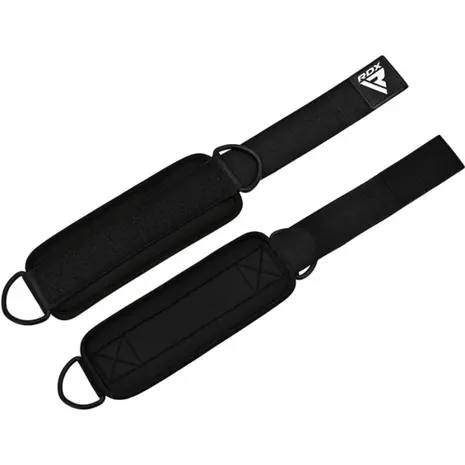RDX Sports A4 Ankle Straps - Paar - Zwart RDX Sports A4 Ankle Straps - Paar - Zwart