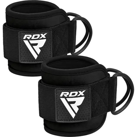 RDX Sports A4 Ankle Straps - Paar - Zwart RDX Sports A4 Ankle Straps - Paar - Zwart