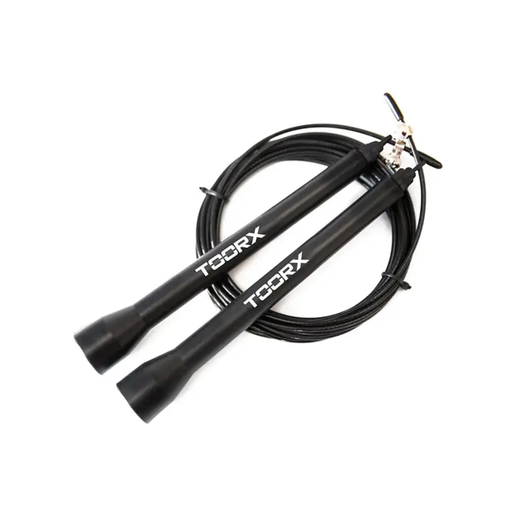 Toorx Fitness Speedrope Staal met kunststof handvatten Toorx Fitness Speedrope Staal met kunststof handvatten