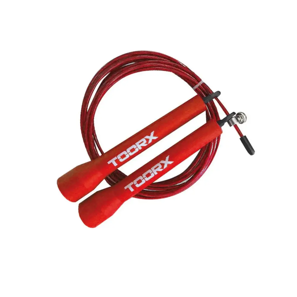 Toorx Fitness Speedrope Staal met kunststof handvatten Toorx Fitness Speedrope Staal met kunststof handvatten