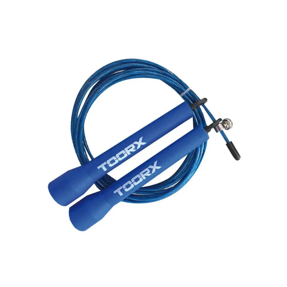 Toorx Fitness Speedrope Staal met kunststof handvatten Toorx Fitness Speedrope Staal met kunststof handvatten