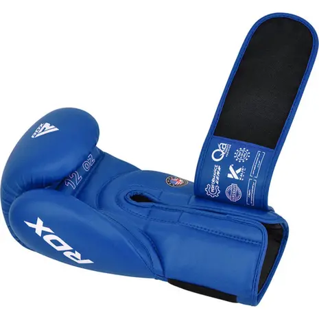 RDX Sports Amateur Competition Bokshandschoenen AS2 Blauw RDX Sports Amateur Competition Bokshandschoenen AS2 Blauw