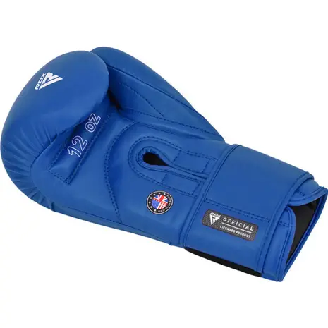 RDX Sports Amateur Competition Bokshandschoenen AS2 Blauw RDX Sports Amateur Competition Bokshandschoenen AS2 Blauw