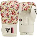 RDX Sports FL6 Floral Bokshandschoenen - Wit RDX Sports FL6 Floral Bokshandschoenen - Wit