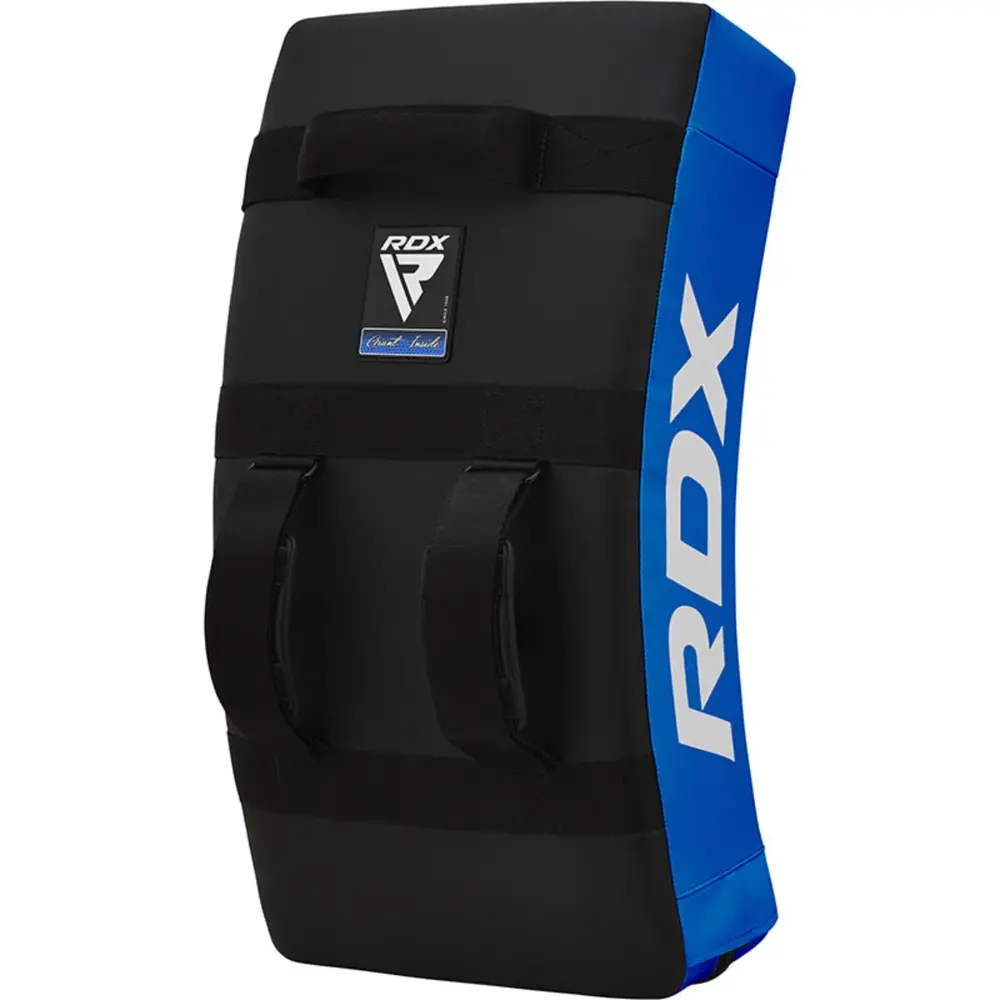 RDX Sports T1 Gel Padded Curved Kick Shield Blauw RDX Sports T1 Gel Padded Curved Kick Shield Blauw