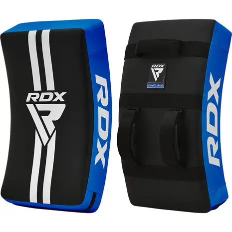 RDX Sports T1 Gel Padded Curved Kick Shield Blauw RDX Sports T1 Gel Padded Curved Kick Shield Blauw