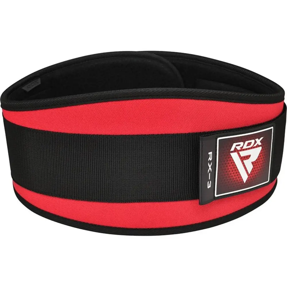 RDX Sports X3 Gewichtsriem - Neopreen  - Rood