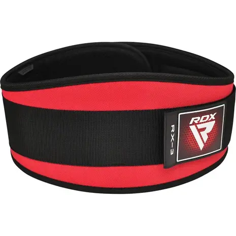 RDX Sports X3 Gewichtsriem - Neopreen  - Rood