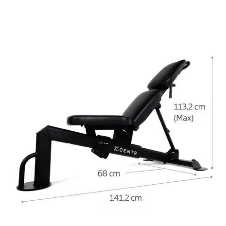 Centr FID Trainingsbank - Telescopisch Verstelbaar