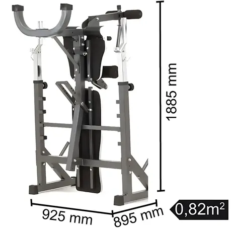 Toorx Fitness WBX-90 Halterbank Toorx Fitness WBX-90 Halterbank