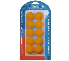 Garlando Voetbaltafel Balletjes - Oranje - 10 stuks Garlando Voetbaltafel Balletjes - Oranje - 10 stuks