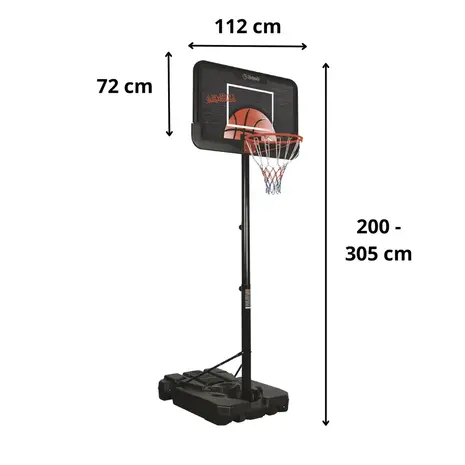 Garlando Basketbalpaal Cleveland 200 - 305 cm Garlando Basketbalpaal Cleveland 200 - 305 cm