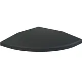 NRG fitness Hoekprofiel Rubberen Tegel Met Waterdichte SBR-laag - 20x20x2 cm