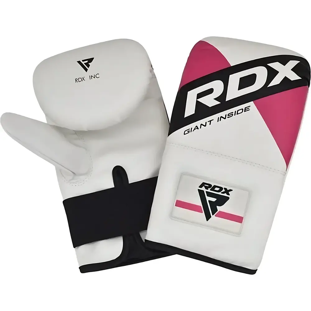 RDX Sports Boxing Bag Mitts F-Series - Roze  - 1 Maat RDX Sports Boxing Bag Mitts F-Series - Roze  - 1 Maat