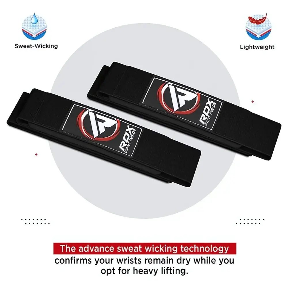 RDX Sports W1 Lifting Straps - Wrist Wraps RDX Sports W1 Lifting Straps - Wrist Wraps