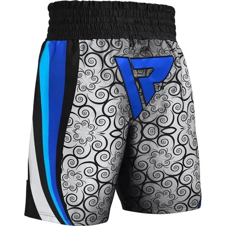 RDX Sports BSS Boxing Training Shorts Satin R2 - Blauw