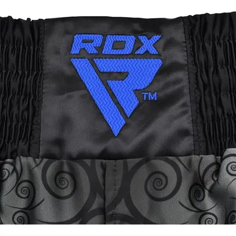 RDX Sports BSS Boxing Training Shorts Satin R2 - Blauw