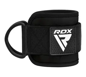 RDX Sports A4 Ankle Strap - Per Stuk - Zwart RDX Sports A4 Ankle Strap - Per Stuk - Zwart