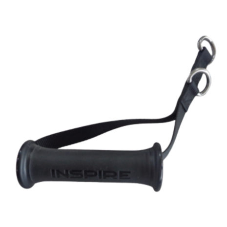 Inspire 2RDH Multi-Ring D Handle - Twee bevestigingsringen