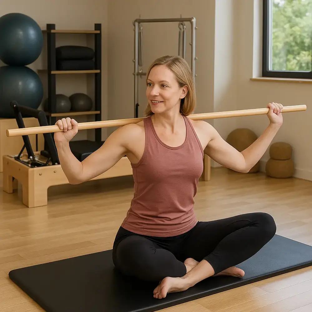 Toorx Fitness Pilates Poles  - 160 cm - Set van 10 Sticks