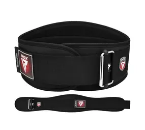 RDX Sports X3 Gewichtsriem - Neopreen  - Zwart RDX Sports X3 Gewichtsriem - Neopreen  - Zwart