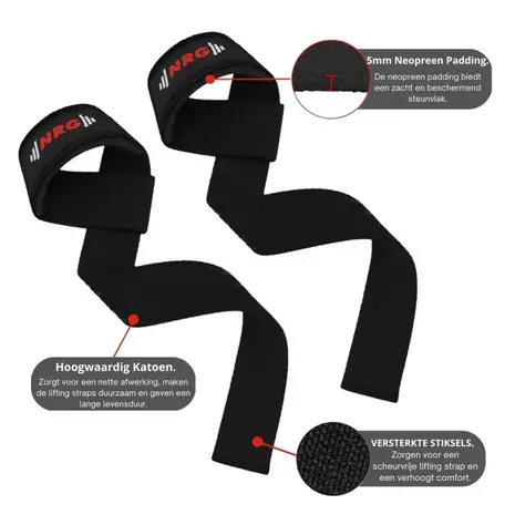 NRG fitness Lifting Straps - Deadlift Straps NRG fitness Lifting Straps - Deadlift Straps