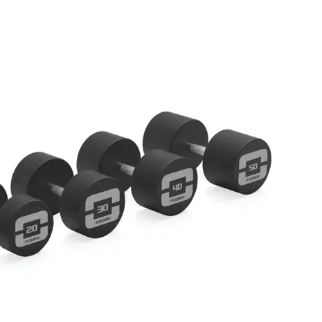 Toorx Professional MGP PRO Professional Rubber Dumbbell - per stuk (2 - 50 kg)