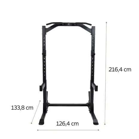 Centr Half Rack - Squat Rack met Pull-Up Bar