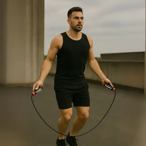 Toorx Fitness Springtouw PVC met Gewichtjes