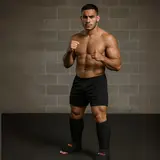 NRG fitness SIBB Scheenbeschermers Shin & Instep Zwart