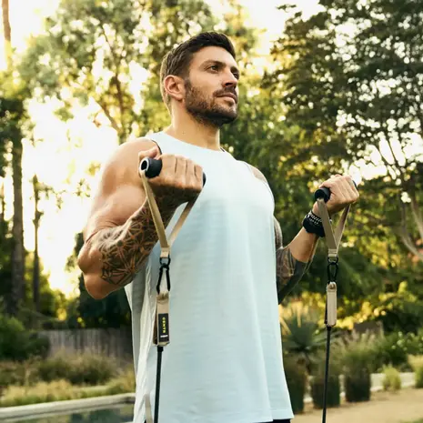 Centr CTB Resistance Bands met Handgrepen - Complete Set met 5 Weerstandsbanden Centr CTB Resistance Bands met Handgrepen - Complete Set met 5 Weerstandsbanden