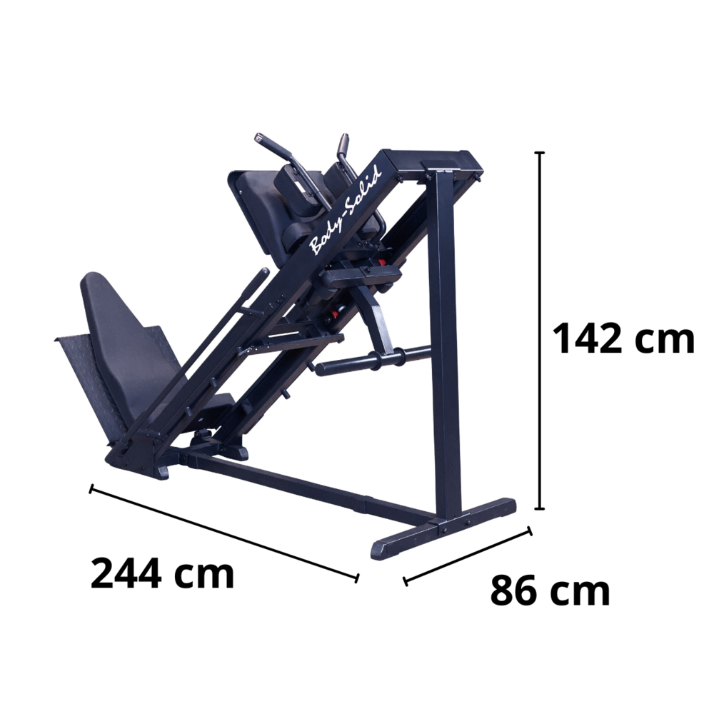 Body-Solid GLPH1100B Leg Press & Hack Squat