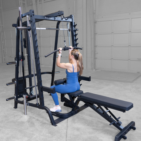 Body-Solid GLA348QSB 95 kg Lat Attachment voor GS348QB