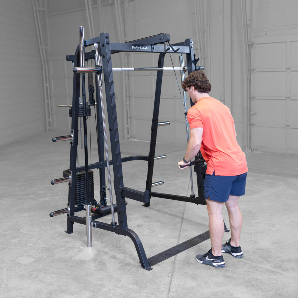 Body-Solid GLA348QSB 95 kg Lat Attachment voor GS348QB