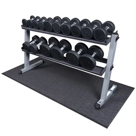 Body-Solid 3-Laags Dumbbellrek met uitbreidbare opslag – GDR60