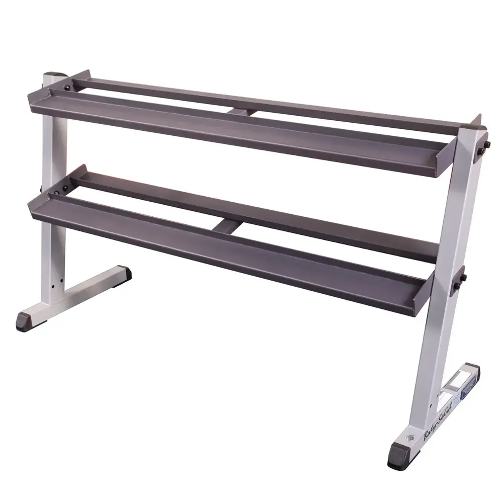 Body-Solid 3-Laags Dumbbellrek met uitbreidbare opslag – GDR60