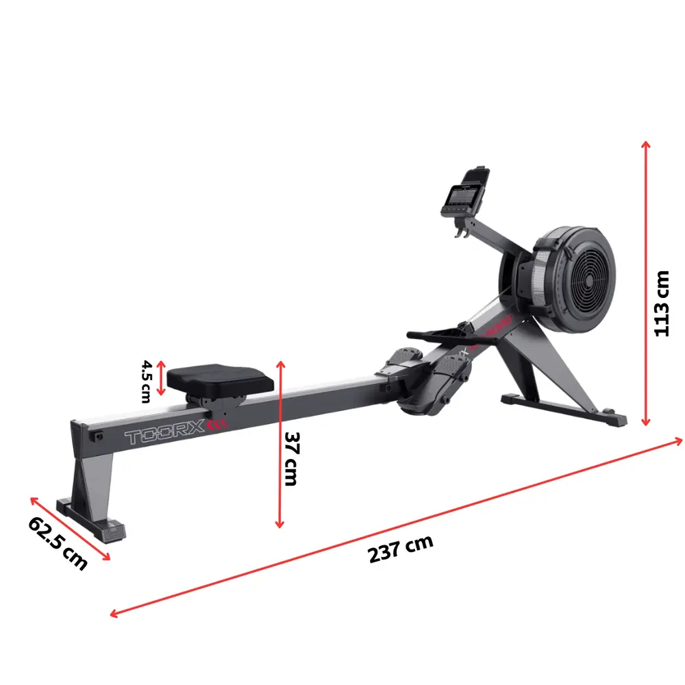 Toorx Professional Roeitrainer RWX AIR-5000 Toorx Professional Roeitrainer RWX AIR-5000