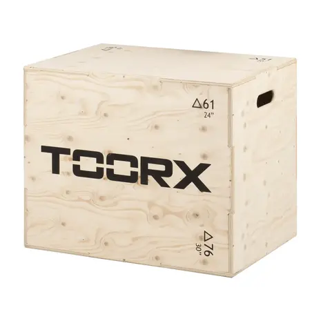 Toorx Professional AHF-140 Plyo Box 3-in-1 Hout Toorx Professional AHF-140 Plyo Box 3-in-1 Hout
