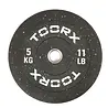 Toorx Professional DBCR-5 Crumb bumper halterschijf – 50 mm - 5 kg Toorx Professional DBCR-5 Crumb bumper halterschijf – 50 mm - 5 kg