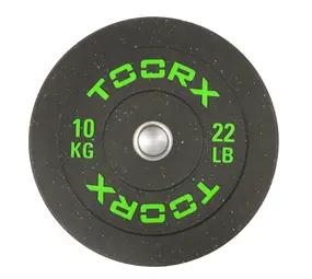 Toorx Professional DBCR-10 Crumb bumper halterschijf – 50 mm - 10 kg Toorx Professional DBCR-10 Crumb bumper halterschijf – 50 mm - 10 kg