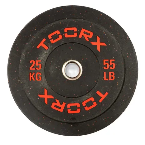 Toorx Professional DBCR-25 Crumb bumper halterschijf – 50 mm - 25 kg