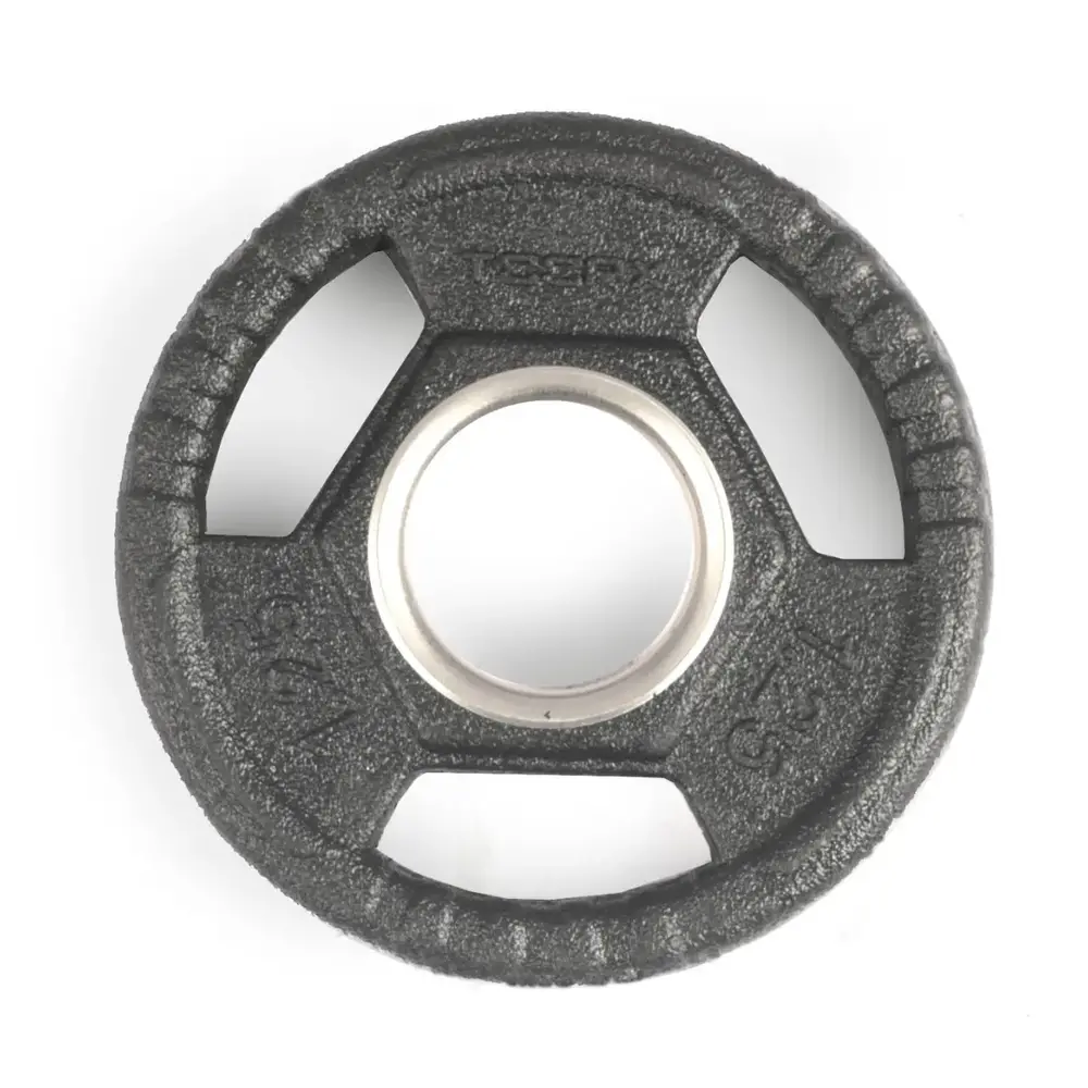 Toorx Fitness Rubber Olympische Halterschijf 50mm - Met Handvaten Toorx Fitness Rubber Olympische Halterschijf 50mm - Met Handvaten