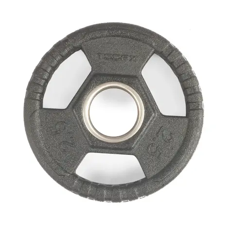 Toorx Fitness Rubber Olympische Halterschijf 50mm - Met Handvaten Toorx Fitness Rubber Olympische Halterschijf 50mm - Met Handvaten