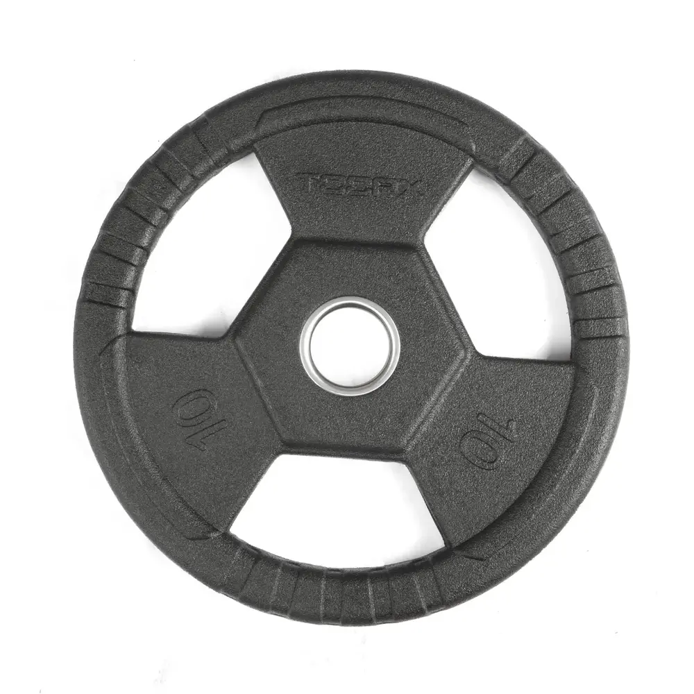 Toorx Fitness Rubber Olympische Halterschijf 50mm - Met Handvaten Toorx Fitness Rubber Olympische Halterschijf 50mm - Met Handvaten